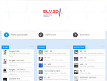 Tablet Screenshot of elmed.sk